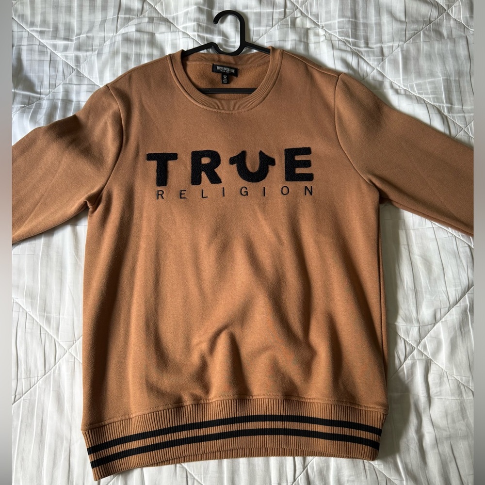 True Religion Brown Sweatshirt